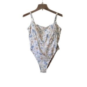 J Crew Floral Spagetti Strap Bathing Suit.Size 12